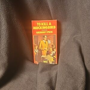 To Kill a Mockingbird VHS - Red Cover